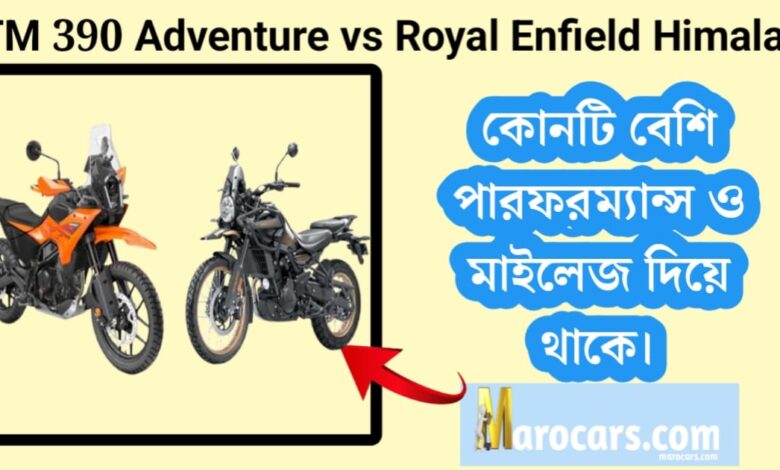 KTM 390 Adventure R vs Royal Enfield Himalayan 450