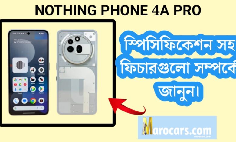 Nothing Phone 4a Pro